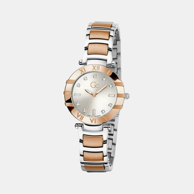 Cruise Women Quartz White Dial Analog Stainless Steel Watch Z03001L1MF