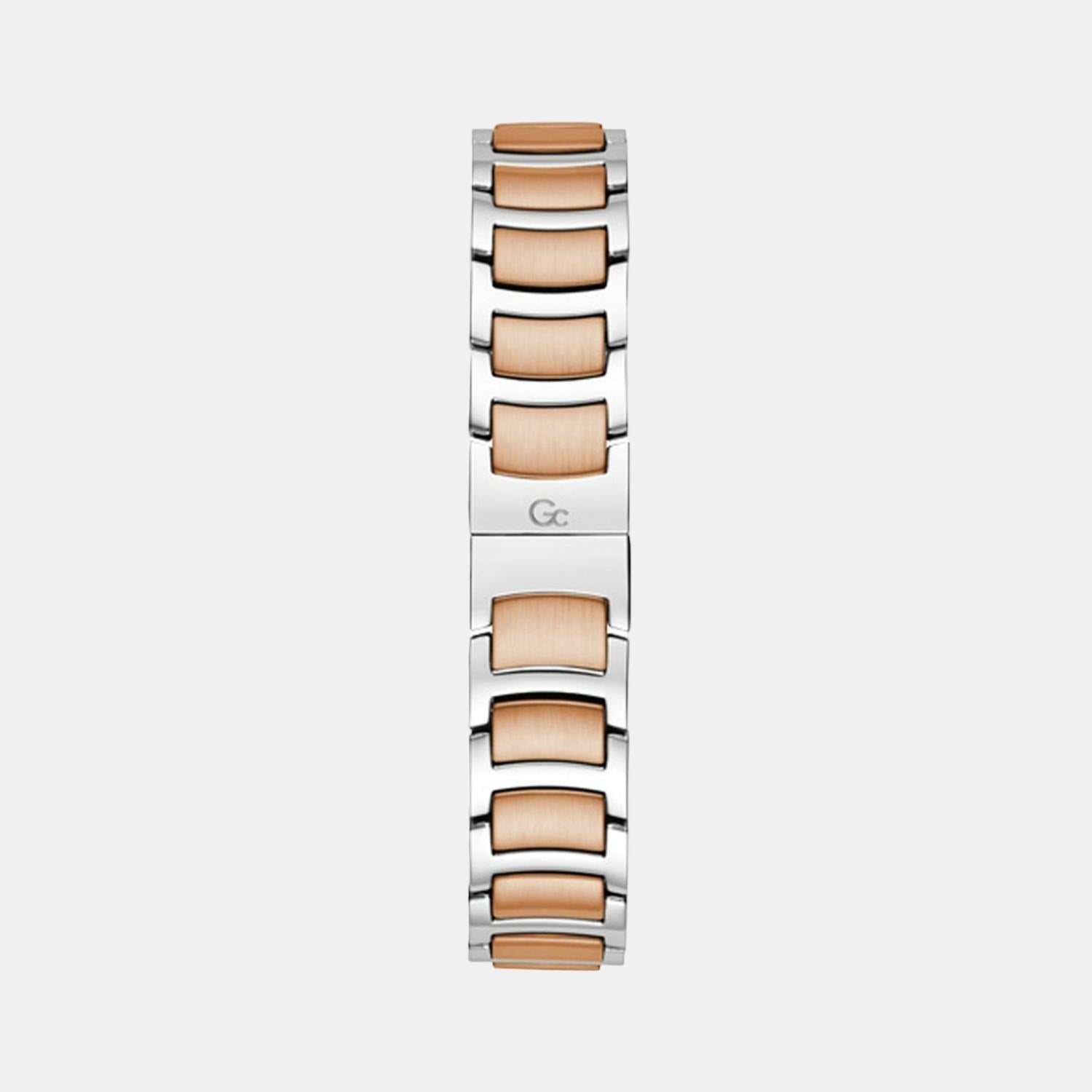 Cruise Women Quartz White Dial Analog Stainless Steel Watch Z03001L1MF