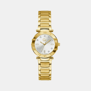 Cruise Women Quartz White Dial Analog Stainless Steel Watch Z03003L1MF
