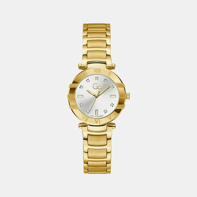 Cruise Women Quartz White Dial Analog Stainless Steel Watch Z03003L1MF