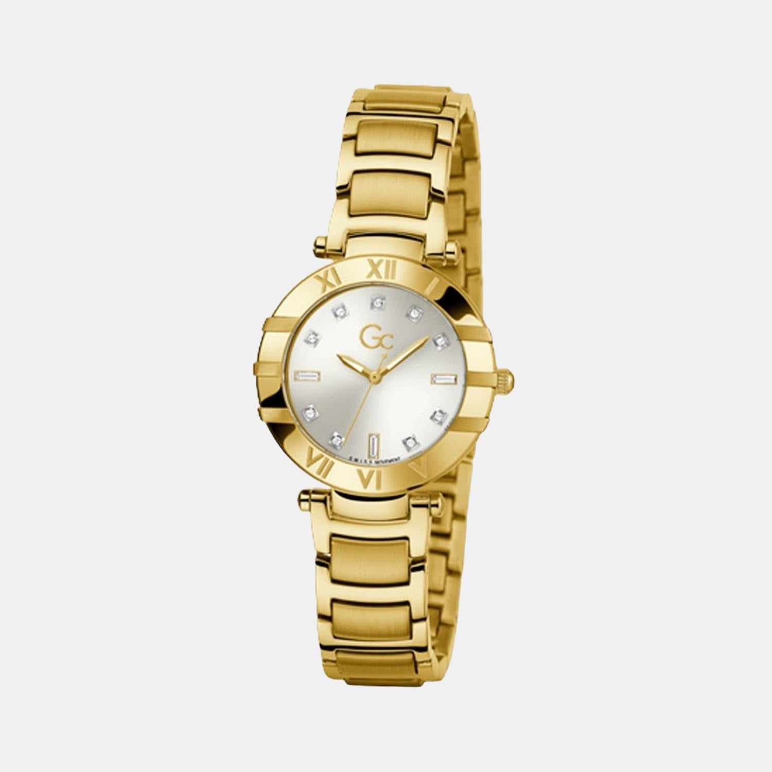 Cruise Women Quartz White Dial Analog Stainless Steel Watch Z03003L1MF