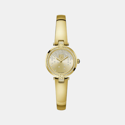 Fusion Bangle Women Quartz Gold Dial Analog Stainless Steel Watch Z10001L6MF