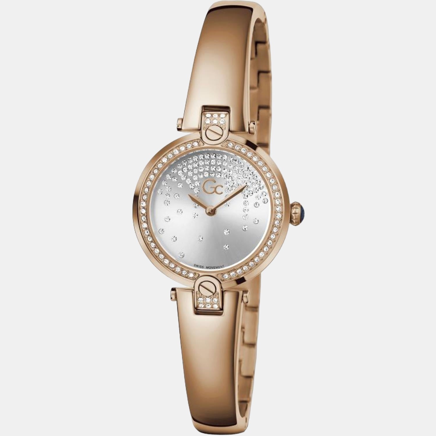 Fusion Bangle Women Quartz Silver Dial Analog Stainless Steel Watch Z10002L1MF