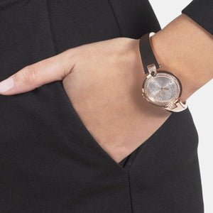 Fusion Bangle Women Quartz Silver Dial Analog Stainless Steel Watch Z10002L1MF