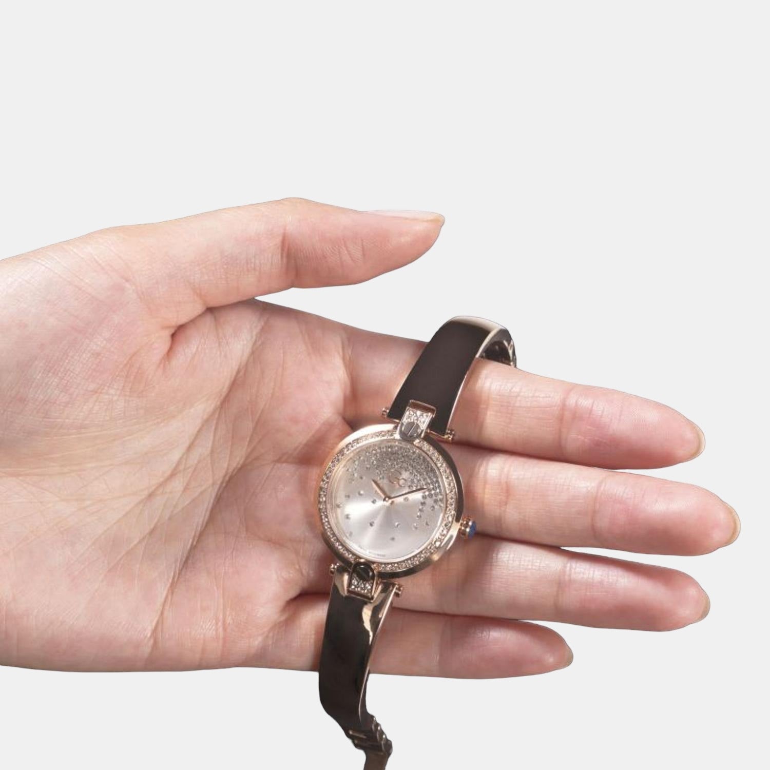 Fusion Bangle Women Quartz Silver Dial Analog Stainless Steel Watch Z10002L1MF
