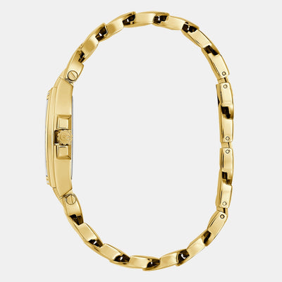 Couture Tonneau Chain Women Quartz Mother Of Pearl Dial Analog Stainless Steel Watch Z11003L1MF