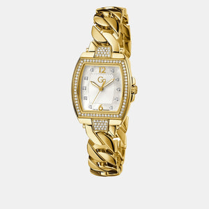 Couture Tonneau Chain Women Quartz Mother Of Pearl Dial Analog Stainless Steel Watch Z11003L1MF