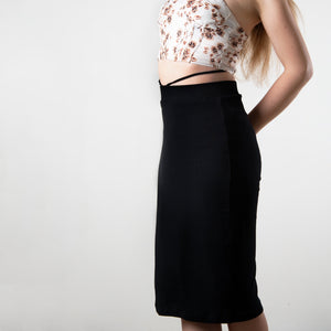 IZF Midi Skirt With Waist String