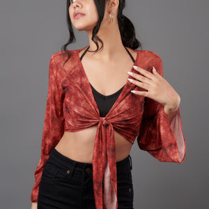 Y2K Layered Mesh Top