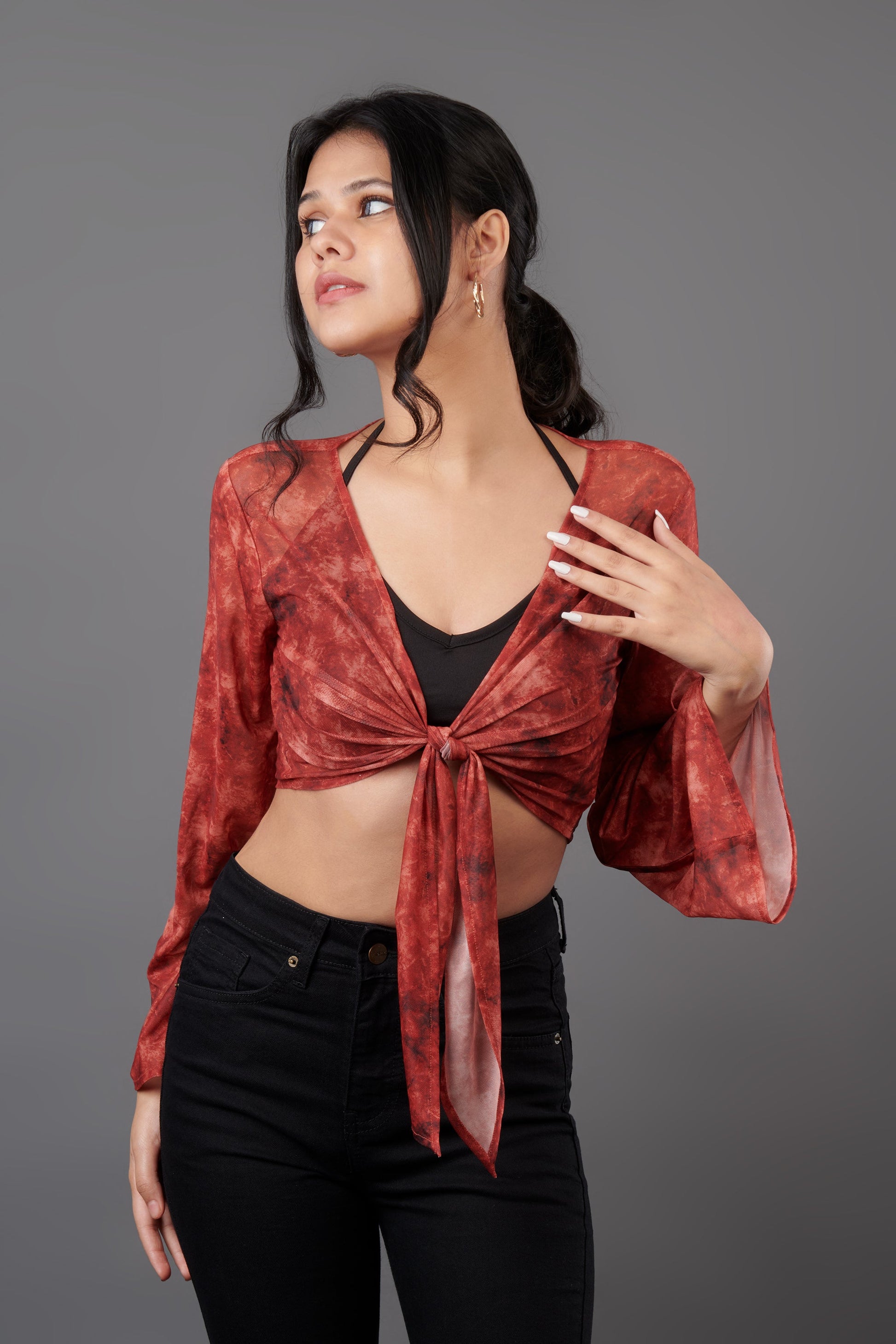 Y2K Layered Mesh Top