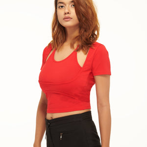 Mock Double-Layered Top