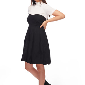 IZF Off-shouldered balloon dress