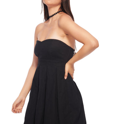 IZF Off-shouldered balloon dress