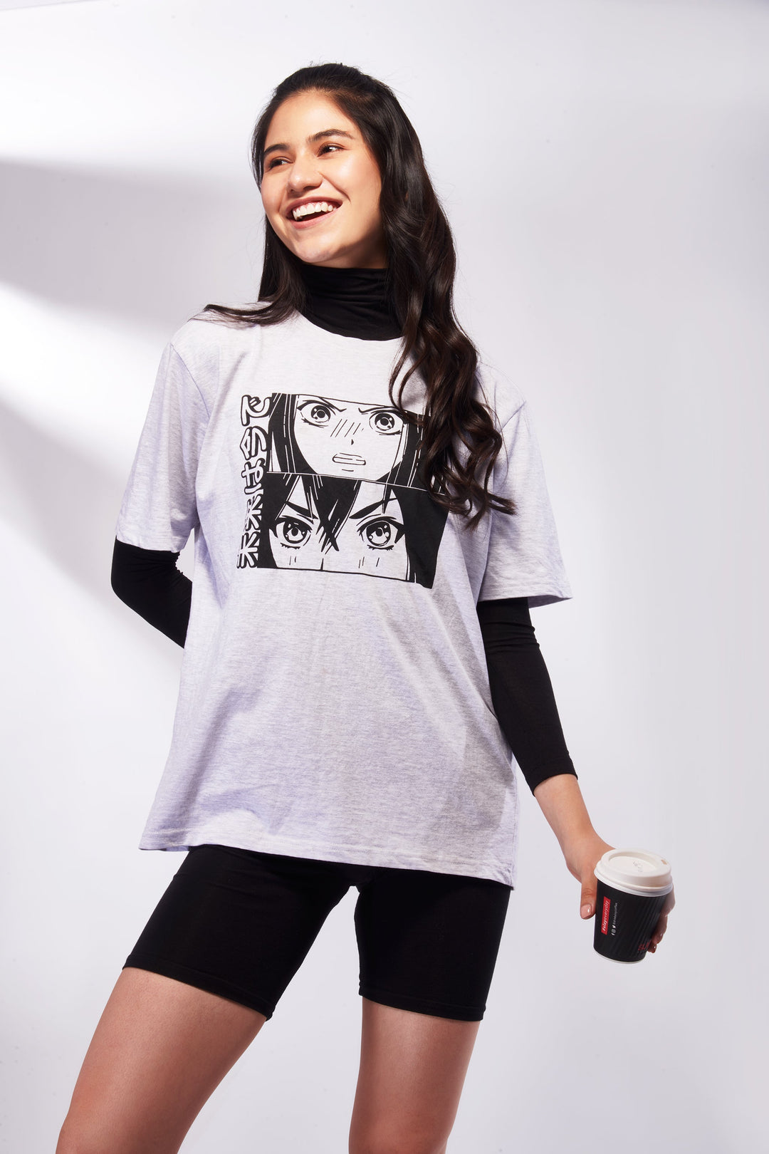 Unisex Anime Oversized T-shirt