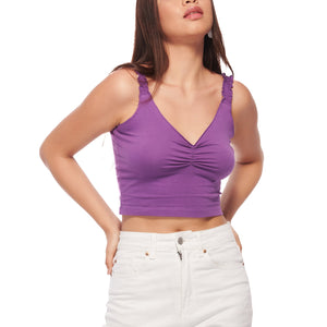 Ruffle Sleeve Tank Top