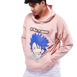 Pink Oversized Hoodie