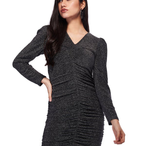 IZF Shimmer Ruched Dress