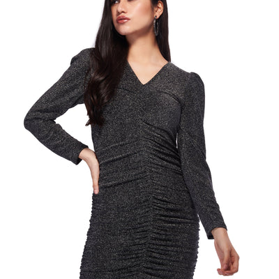 IZF Shimmer Ruched Dress