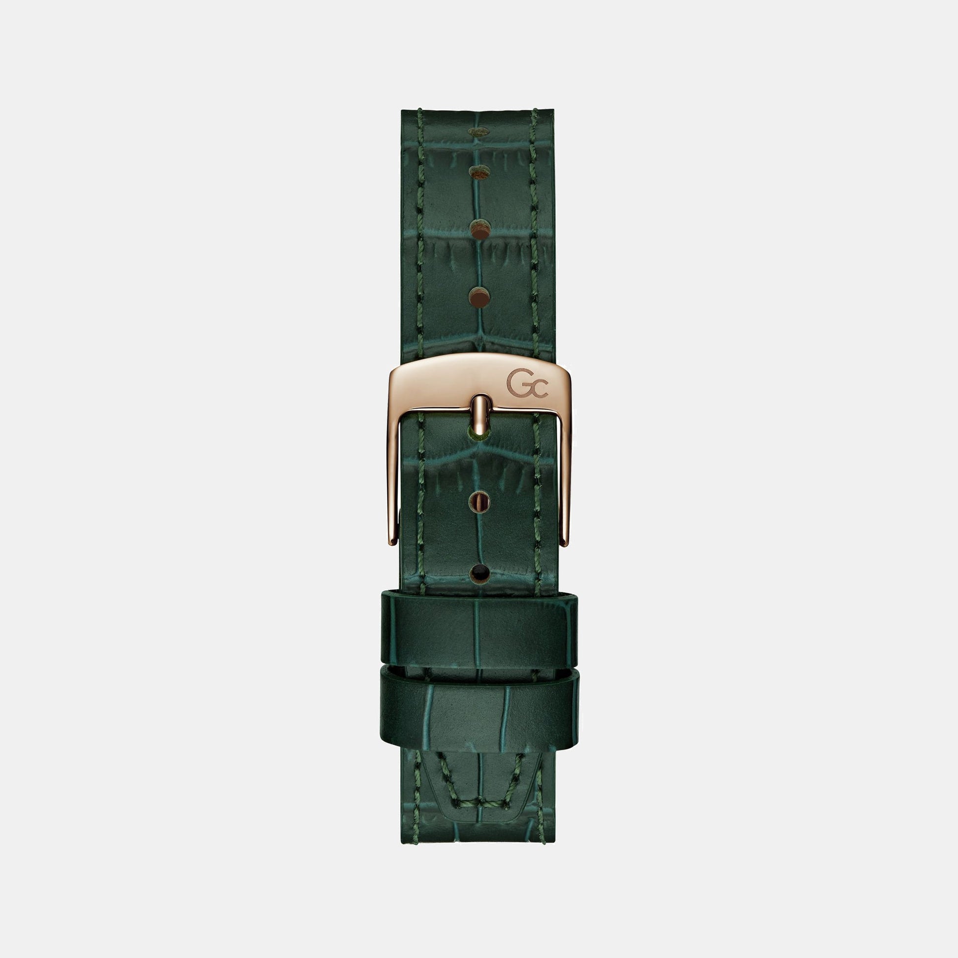 Coussin Sleek Women Quartz Green Dial Analog Leather Watch Z25004L9MF
