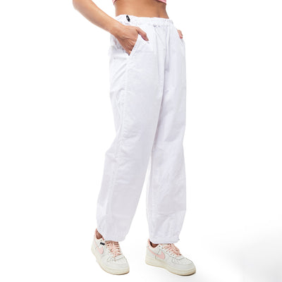 Black Oversized Parachute Pants