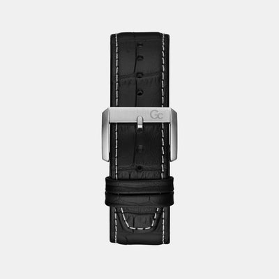First Class Chrono Men Quartz Black Dial Chronograph Leather Watch Z35003G4MF