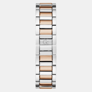 Aura Women Quartz White Dial Analog Stainless Steel Watch Z48002L1MF