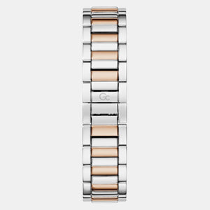 Aura Women Quartz White Dial Analog Stainless Steel Watch Z49001L1MF