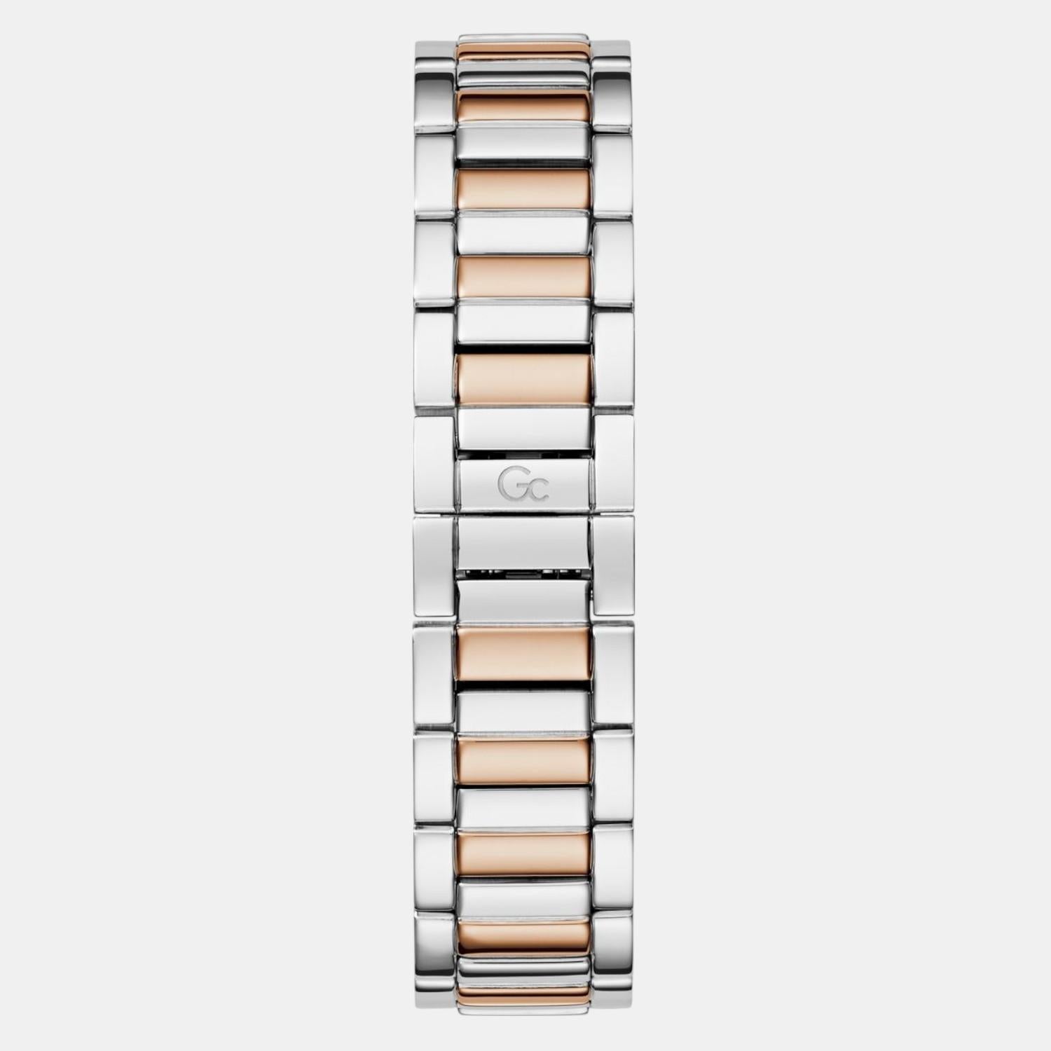 Aura Women Quartz White Dial Analog Stainless Steel Watch Z49001L1MF