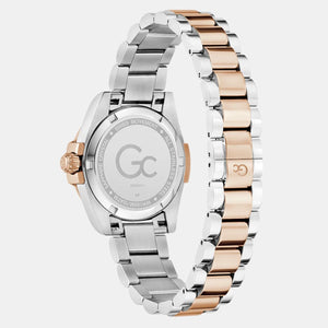 Bolt Lady Women Quartz White Dial Analog Stainless Steel Watch Z58001L1
