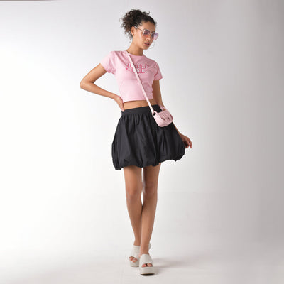 Women's Balloon mini skirt