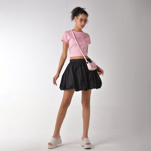 Women's Balloon mini skirt