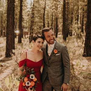 A Woodland Boho Wedding
