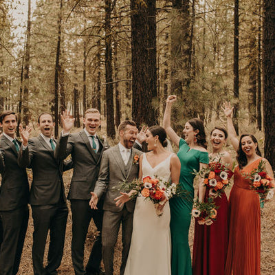 A Woodland Boho Wedding