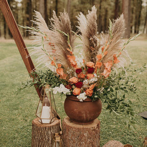 A Woodland Boho Wedding