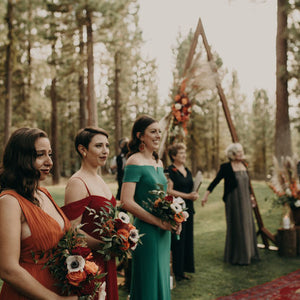 A Woodland Boho Wedding