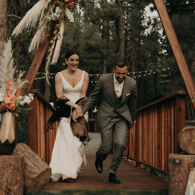 A Woodland Boho Wedding