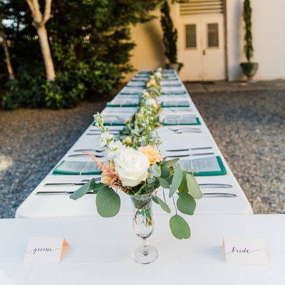 A Pastel Garden Wedding