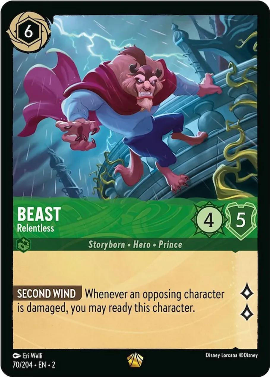 Beast - Relentless - 70/204 [Rise Of The Floodborn] [Non-Foil]