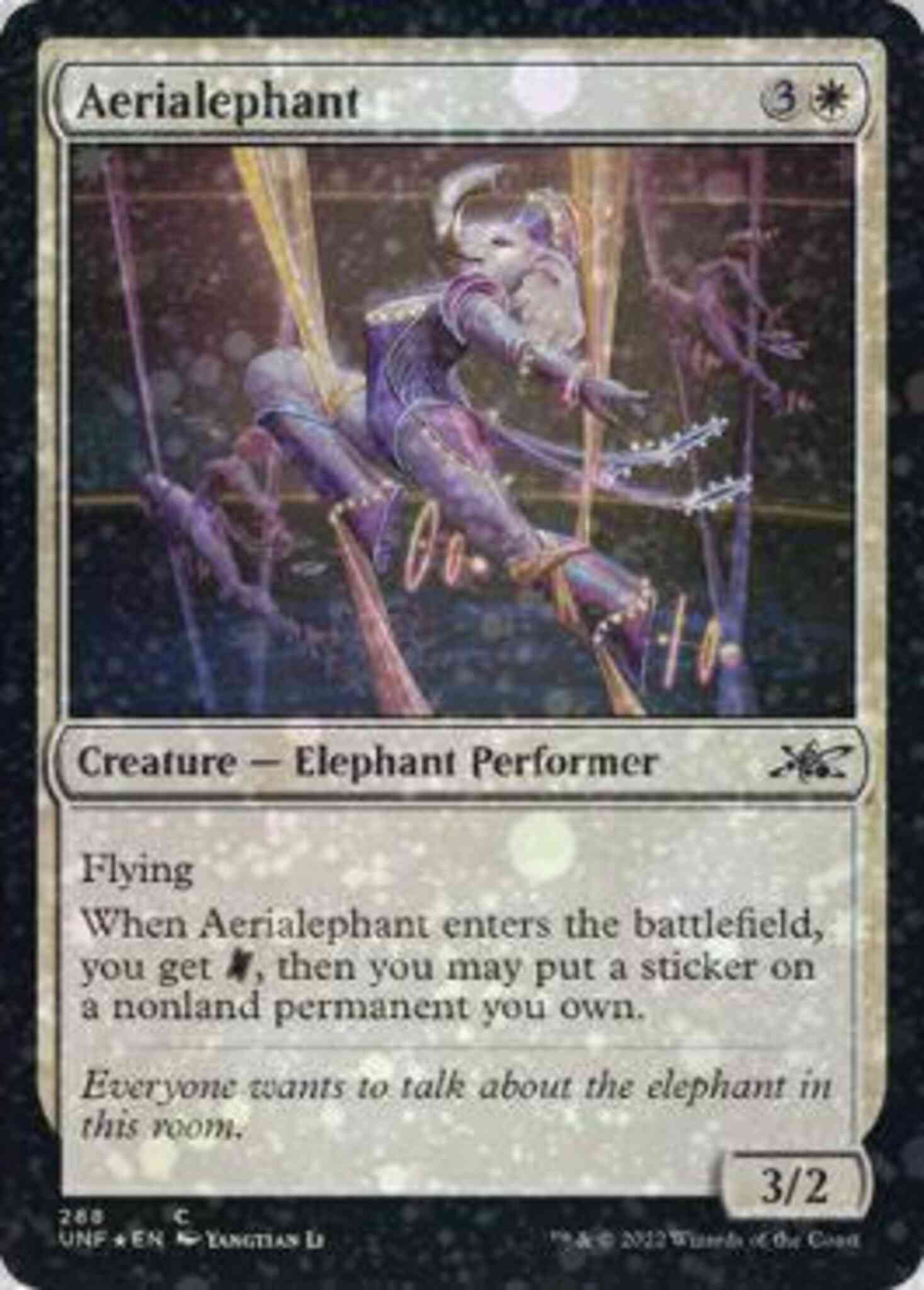 Aerialephant [288] [Unfinity] [Galaxy Foil]