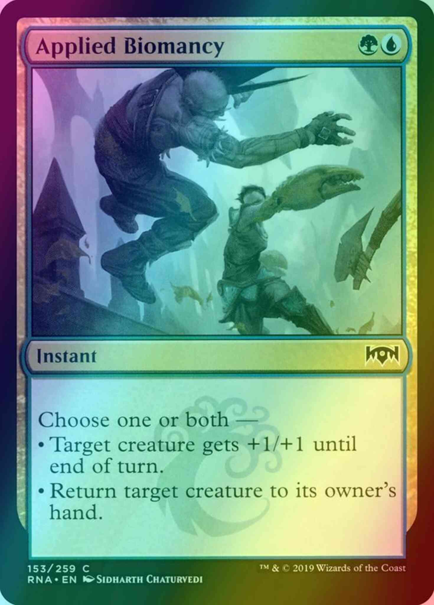 Applied Biomancy [153] [Ravnica Allegiance] [Foil]