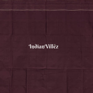 Maroon Odisha Handloom Sambalpuri Silk Saree