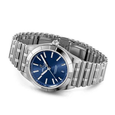 Breitling Chronomat Blue Dial Women 36mm