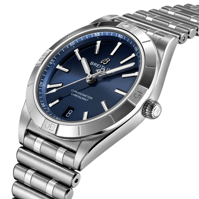 Breitling Chronomat Blue Dial Women 36mm