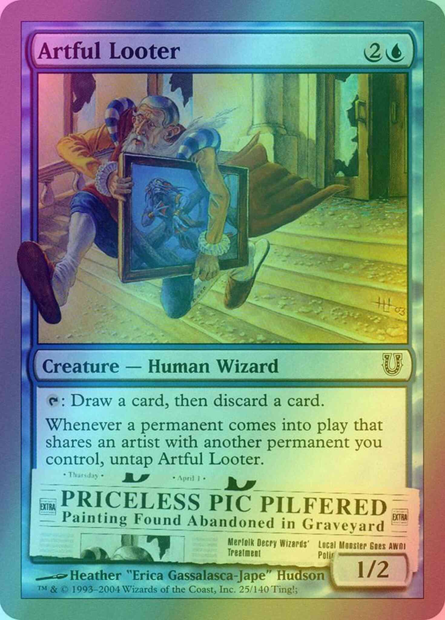 Artful Looter [25] [Unhinged] [Foil]