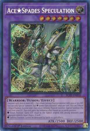 Ace Spades Speculation - BLTR-EN039 - Secret Rare - 1st Edition