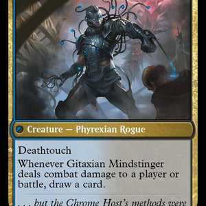 Aetherblade Agent // Gitaxian Mindstinger [88] [March of the Machine] [Non-Foil]