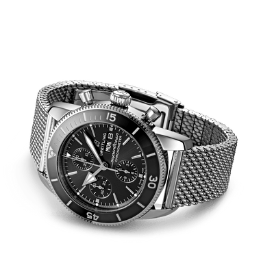 Breitling Superocean Heritage Chronograph 44 Black Black Dial Men 44mm