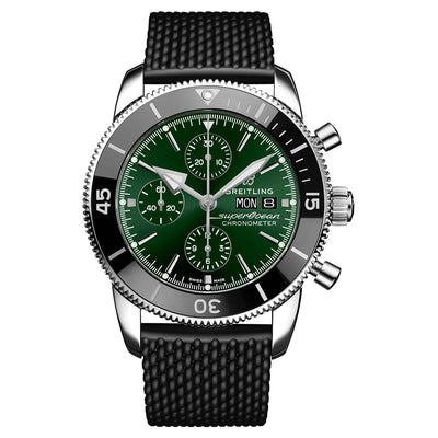 Breitling Superocean Heritage Green Dial Men 44mm