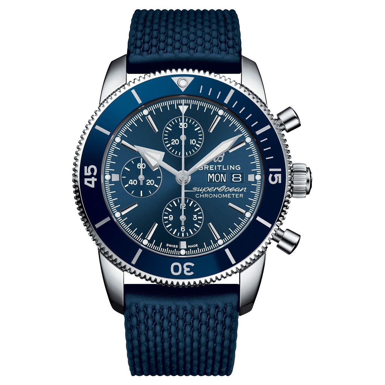 Breitling Superocean Heritage Chronograph 44 Blue Blue Dial Men 44mm