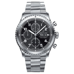 Breitling Navitimer 8 Chronograph 43 Black Black Dial Men 43mm